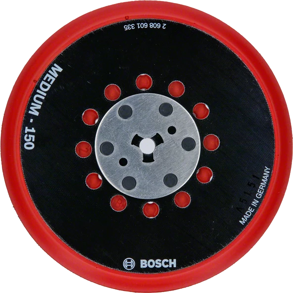 Bosch - 150 mm 5/16'' Çok Delikli Zımp Tabanı Orta