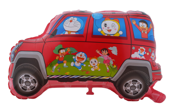 Doraemon 3 Adet Büyük Boy 60cmx38cm Folyo Balon Helyum No11 - 3