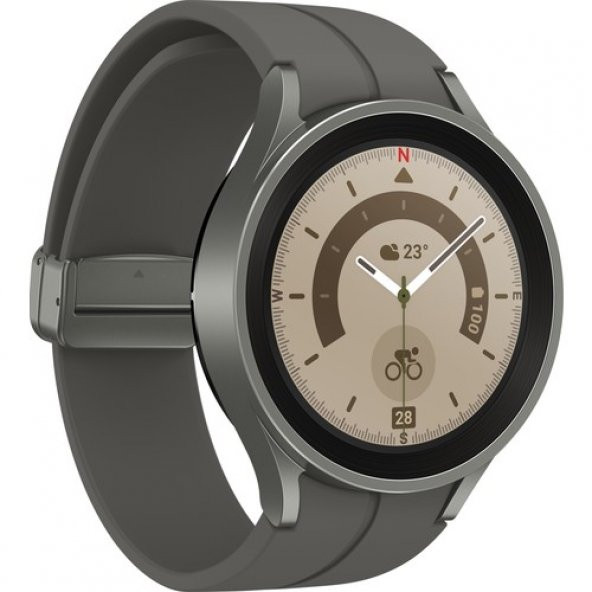 Samsung Galaxy Watch 5 Pro Gri Akıllı Saat (Samsung Türkiye Garantili) SM-R920NZTATUR - 2
