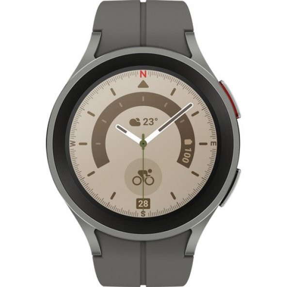 Samsung Galaxy Watch 5 Pro Gri Akıllı Saat (Samsung Türkiye Garantili) SM-R920NZTATUR - 3