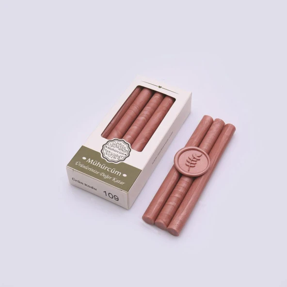 Mühür Mumu Çubuk 11mmx120mm 10lu Paket Model:109 SATEN GÜL KURUSU - Resim 3