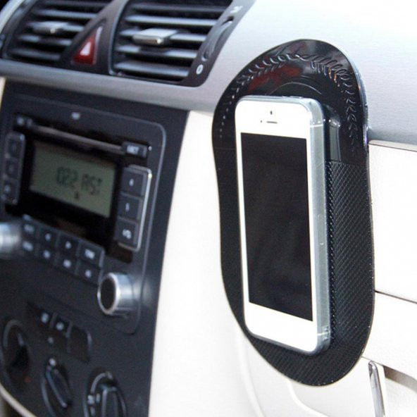 İçi Cep Telefonu Tutucu Siyah - 6