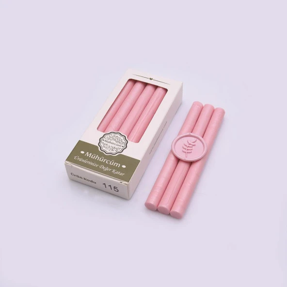 Mühür Mumu Çubuk 11mmx120mm 10 lu Paket Model: 115 PAMUK ŞEKER - 3