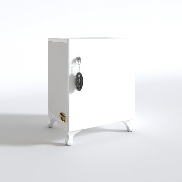 Kenzlife kilitli dolap rana29 byz 47*29*29 banyo dolabı hazır mutfak ofis kiler kitaplık evrak ayaklı - 2