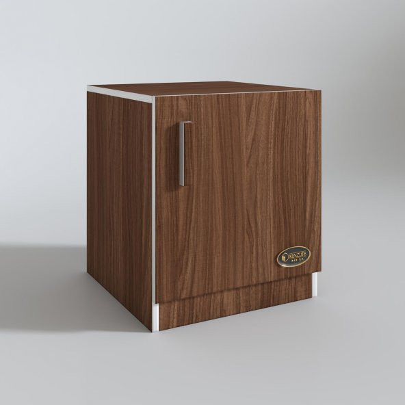 Kenzlife kapaklı mutfak dolabı melek39 cvz 039x039x39 banyo ofis komodin (m) - 2