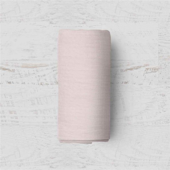 Maki 100 Pamuklu Pembe 120x200 Tek Kişilik Lastikli Çarşaf Takımı