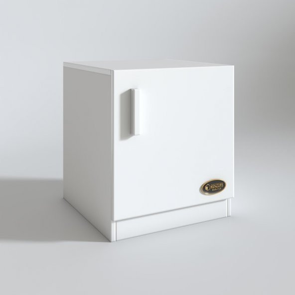 Kenzlife kapaklı mutfak dolabı melek39 byz 039x039x39 banyo ofis komodin (m) - 5