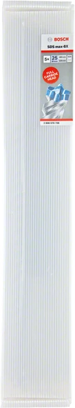 Bosch - Max-8X Serisi Kırıcı Delici Ucu 25*520 mm 5'li