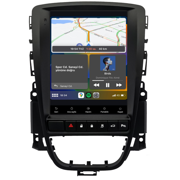 Opel Astra J Android Multimedya Sistemi (2010-2019) CRV-4381XDT - 3