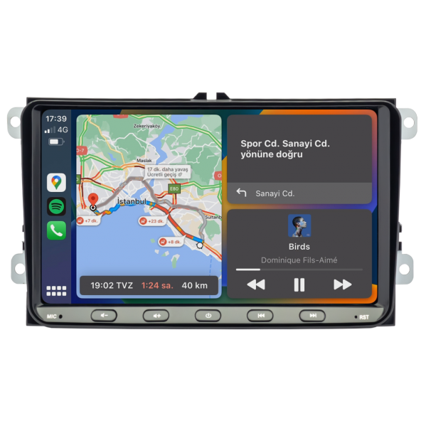 Volkswagen Scirocco Android Multimedya Sistemi (2009-2019) - 4