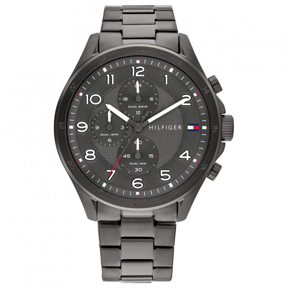 Tommy Hilfiger TH1792008 45 mm Gri Erkek Kol Saati