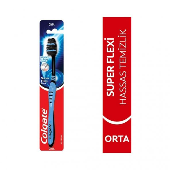 Colgate Super Flexi Diş Fırçası Siyah Tekli