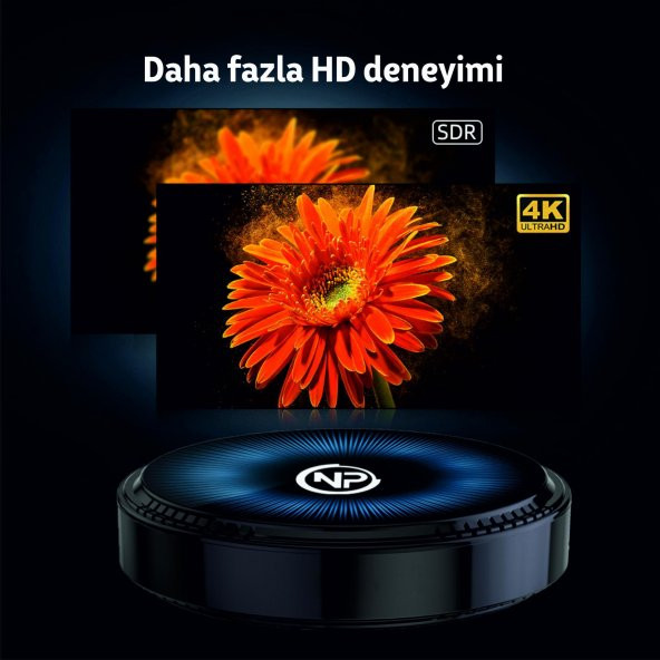 NPO HK1 RBOX W2 4GB Ram 64GB Dahili Hafıza 4K Ultra HD Android TV Box - 3