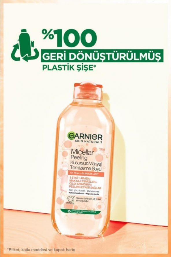 Garnier Micellar Peeling Kusursuz Makyaj Temizleme Suyu 400 Ml - 5