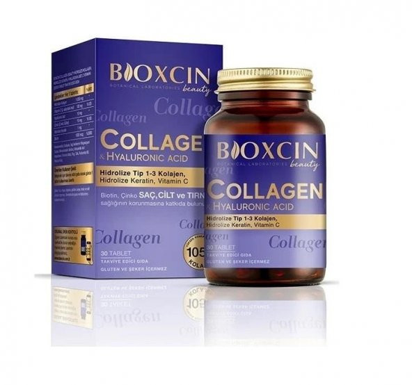 Bioxcin Collagen 30 Tablet 8680512630845