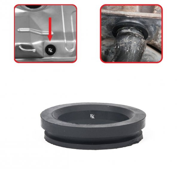 Ford Fiesta Yakıt Depo Lastiği Benzin Dolum Boru Boğaz Lastiği - 2