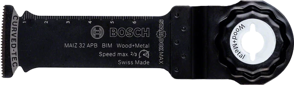 Bosch - Starlock Max - MAIZ 32 APB - BIM Ahşap ve Metal İçin Daldırmalı Testere Bıçağı 1'li