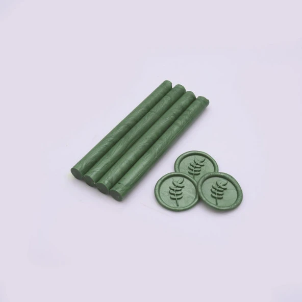 Mühür Mumu Çubuk 11mmx120mm 10 lu Paket Model: 123 YAPRAK MANDALİN - 2