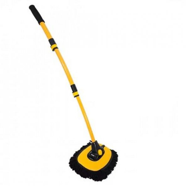 Coofbe Uzayıp Kısalabilen Saplı Oto Yıkama Fırcası Toz Alma Paspası Kuru Islak Temizleme Araç Yıkama Fırcası