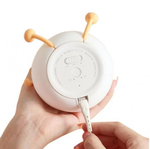 Çocuklar için Armutlu Tasarımlı Silikonlu 3 Kademeli Gece Lambası - 5