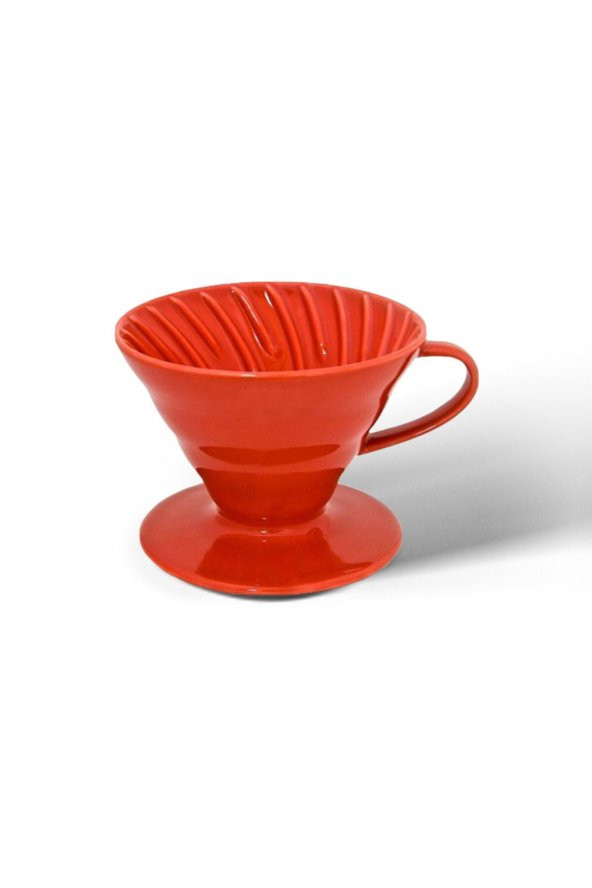 V60 Porselen Kahve Demleme Ekipmanı - 1