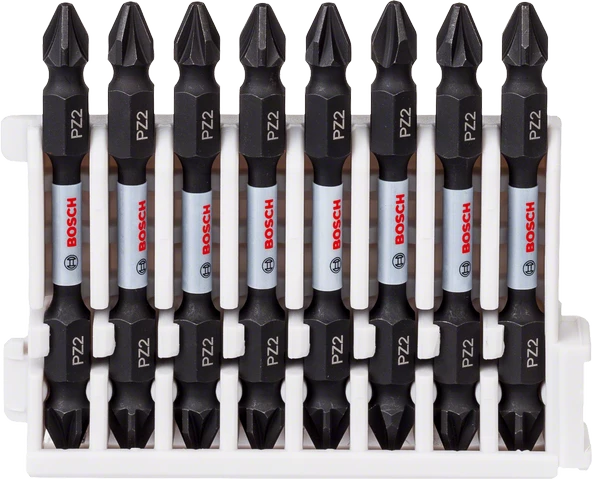 Bosch - Impact Control Serisi Çift Taraflı Vidalama Ucu 8'li PZ2 *65mm