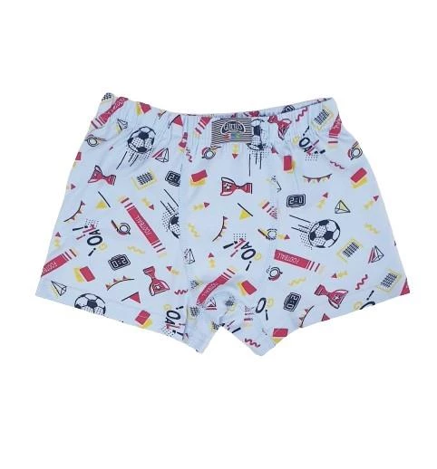 Desenli Erkek Çocuk Boxer - Gmş - 3