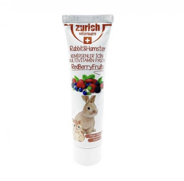 ZÜRCH ZÜRİCH KEMİRGEN MULTİVİTAMİN PASTE 100 GR