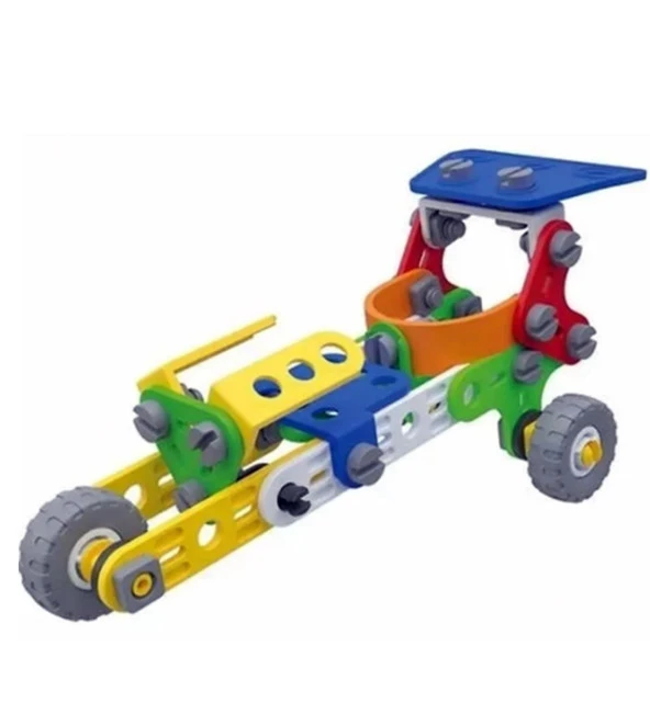 3in1 Build Technic Set, 93 Parça Sök-Tak Buggy Araba Block Yapı Seti - 4