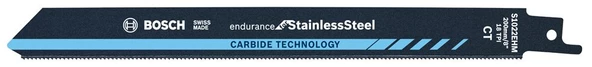 Bosch - Endurance for Serisi Paslanmaz Çelik için Panter Testere Bıçağı S 1022 EHM 1'li