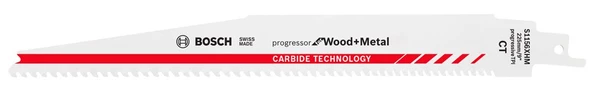 Bosch - Progressor Serisi Ahşap ve Metal için Panter Testere Bıçağı S 1156 XHM 1'li