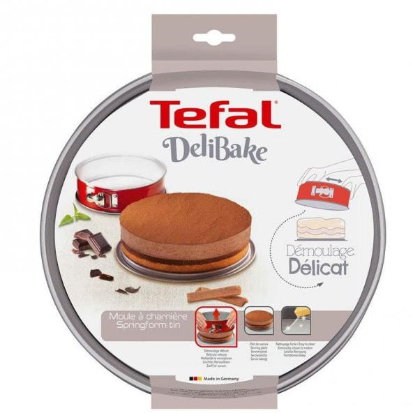 TEFAL Delibake 20 cm Kelepçeli Kek Kalıbı - 4