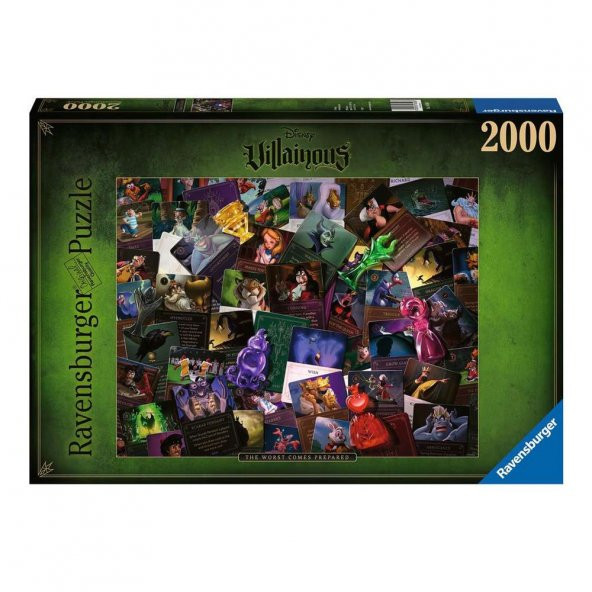 Ravensburger 2000 Parça Puzzle WD Vill Karakterler