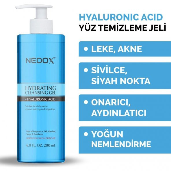 NEDOX Yağlı Ve Akneye Eğilim Gösteren Ciltler Için Yüz Temizleme Jeli 200 ml - 5