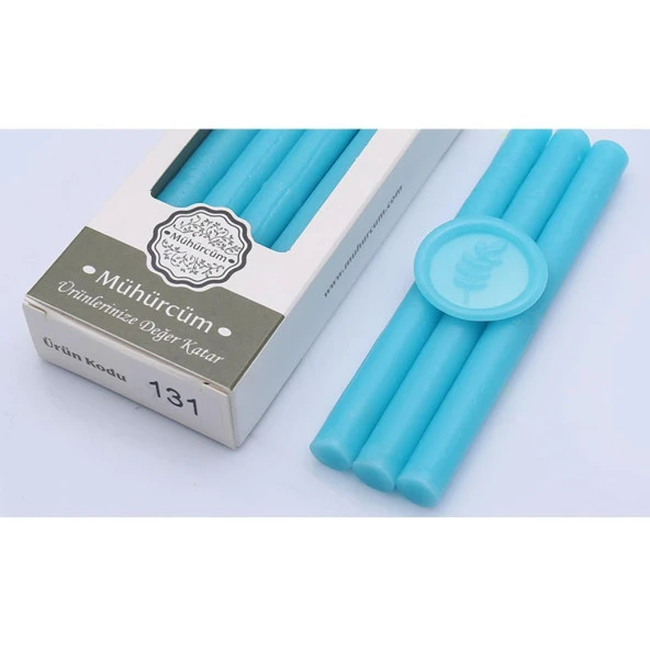 Mühür Mumu Çubuk 11mmx120mm 10 lu Paket Model: 131 CAMGÖBEĞİ SAYDAM ürün görseli