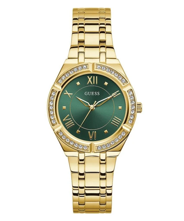 GUESS GUGW0033L8 ALTIN KAPLAMA TAŞLI BAYAN KOL SAATİ