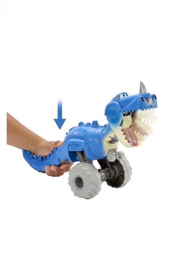 Mattel Disney Pixar Cars Araba Yiyen Tekerlekli Dinozor Lisanslı Ürün - 3