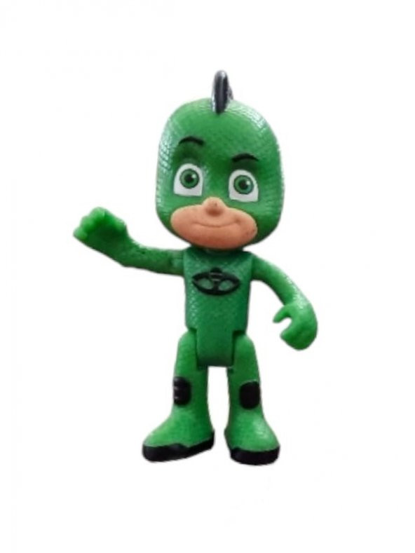 Pijamaskeliler 3lü Set Orjinal Baykuş Kız, Kedi Çocuk, Kertenkele Figür Oyuncak Pjmask - 3