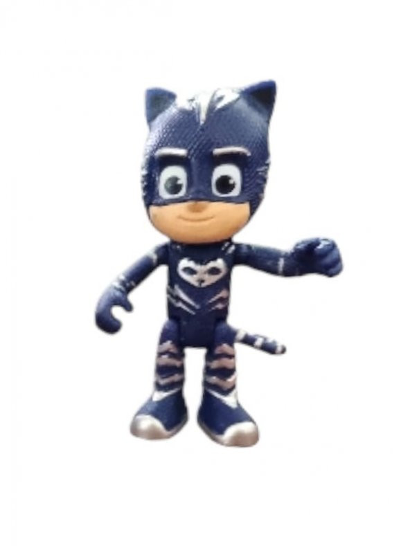 Pijamaskeliler 3lü Set Orjinal Baykuş Kız, Kedi Çocuk, Kertenkele Figür Oyuncak Pjmask - 5