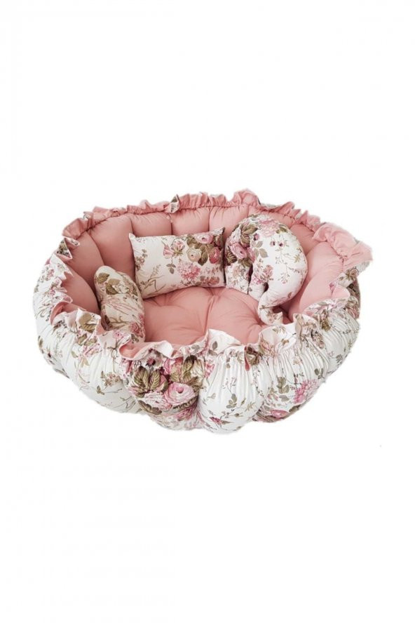 Babynest-uyku Ve Oyun Minderi Pamuk Kumaş - 2