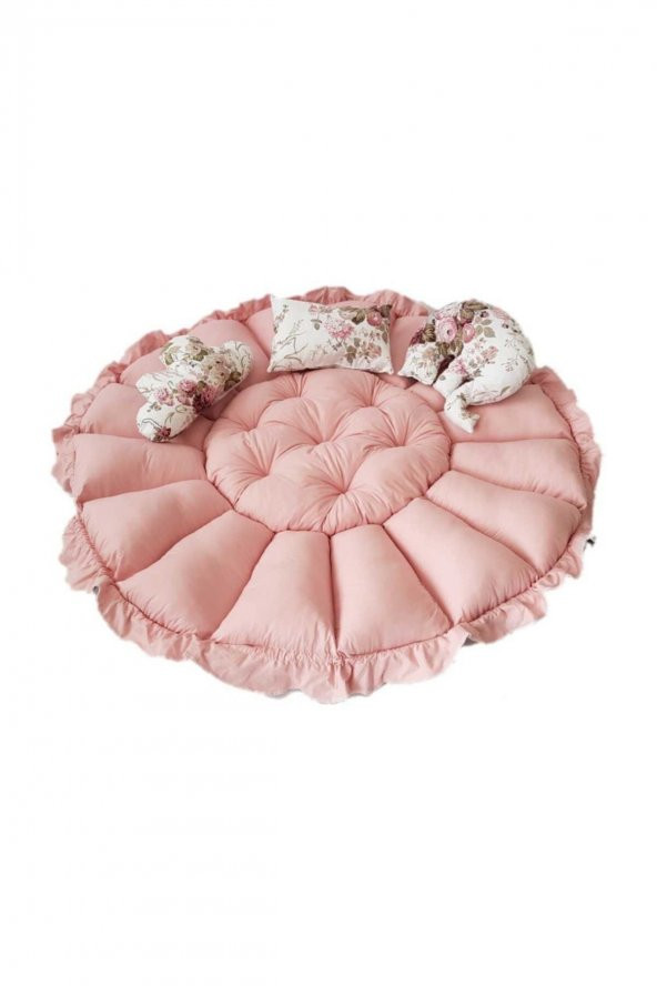Babynest-uyku Ve Oyun Minderi Pamuk Kumaş - 3