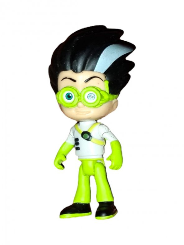 Pijamaskeliler 3lü Set Romeo, Aykız, Gece Ninjası Figür Oyuncak Pjmask - 5