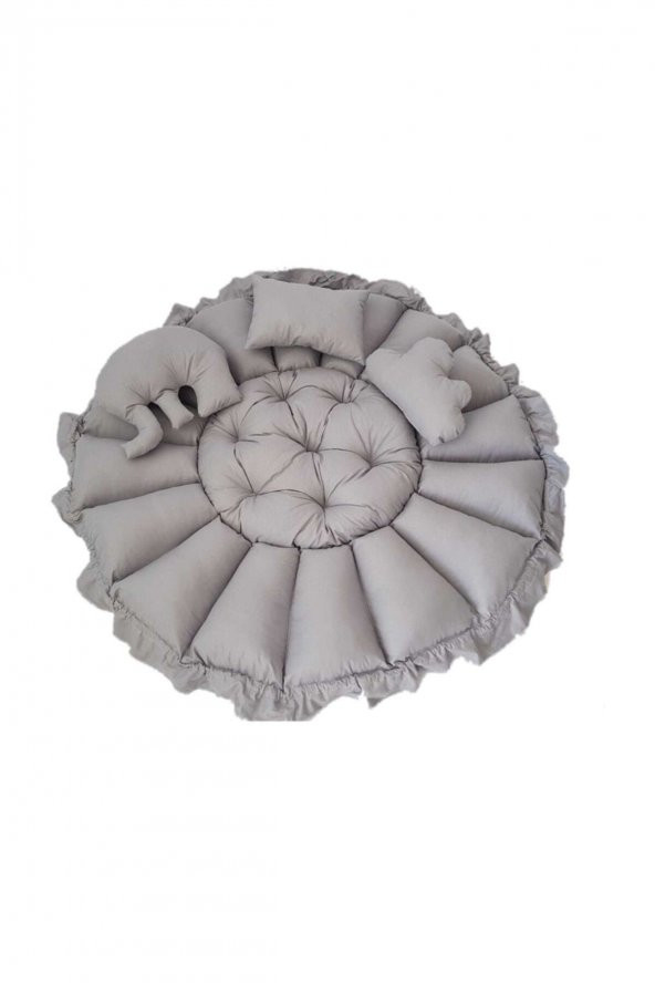 Babynest-uyku Ve Oyun Minderi Pamuk Kumaş - 3