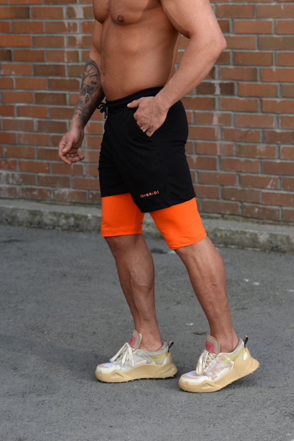 İçi Taytlı Spor Şort
