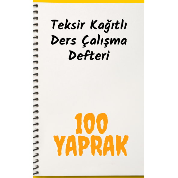 Spiralli NOT Alma Defteri - 3