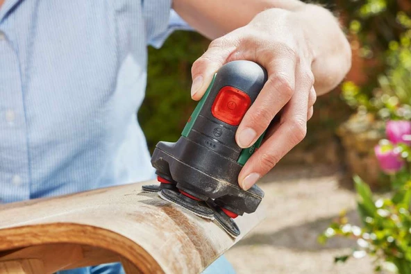 Bosch EasyCurvSander 12 Akülü Diskli Zımpara ve Polisaj Makinesi Solo - 2