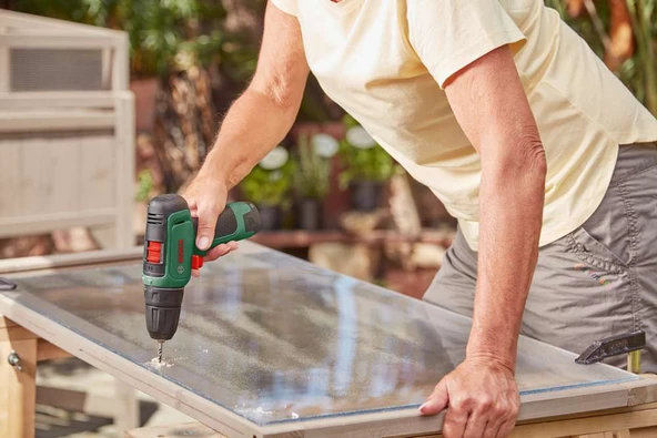 Bosch EasyDrill 1200 Akülü Delme Vidalama Makinesi + GAL 1210 CV (Tek Akülü) - 2