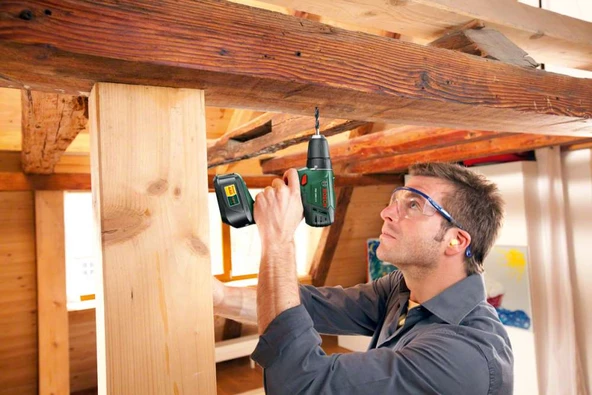 Bosch PSR 1800 LI-2 Tek Akülü Delme Vidalama Makinesi (1 x 1.5Ah) - 2