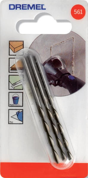 DREMEL® Spiral Kesme Uçları Çok Amaçlı (561) - 2