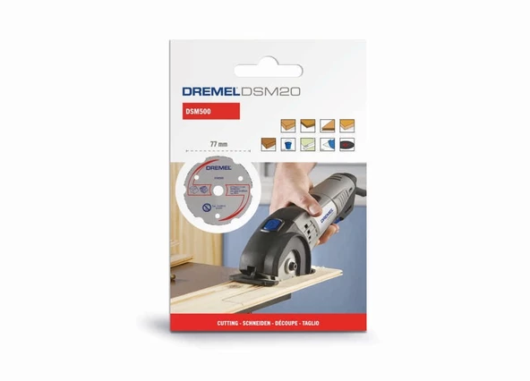 Dremel DSM20 Çok Amaçlı Karpit Kesme Diski (DSM500) - 7
